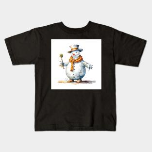 Snowman Kids T-Shirt